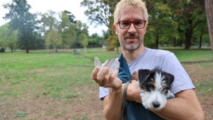 Stephan M. und sein Hund „Hugo“