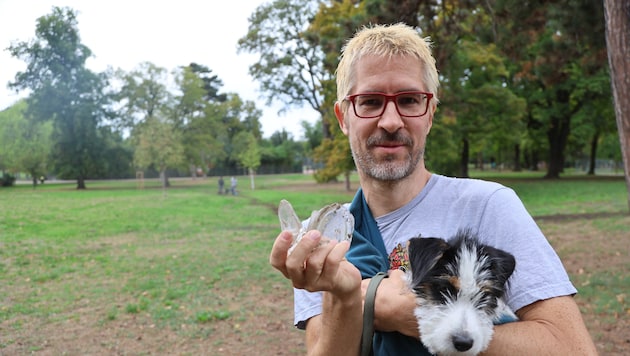 Stephan M. und sein Hund „Hugo“