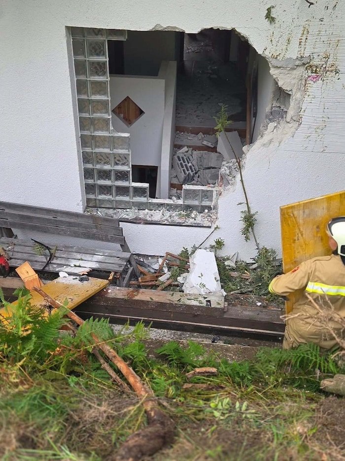 Bilder des Einsatzes in Piesendorf