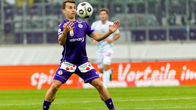 Valentino Müller stand gegen Lustenau bereits in der Startelf.