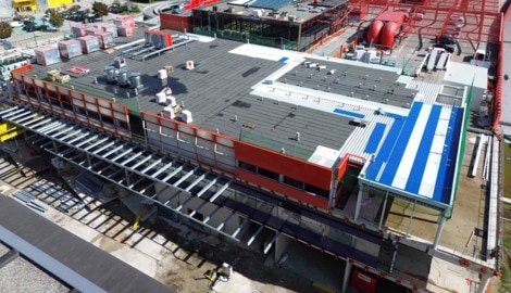 Die 26 Meter an längerem Baukörper bieten dem Spar-Konzern 8500 Quadratmeter mehr Fläche.