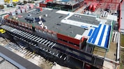 Die 26 Meter an längerem Baukörper bieten dem Spar-Konzern 8500 Quadratmeter mehr Fläche.
