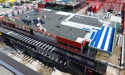 Die 26 Meter an längerem Baukörper bieten dem Spar-Konzern 8500 Quadratmeter mehr Fläche.
