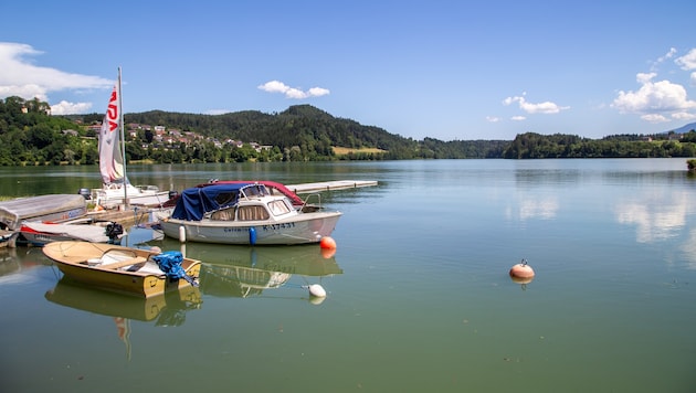 Im Völkermarkter Stausee waren der Mann und seine Lebensgefährtin unter gegangen