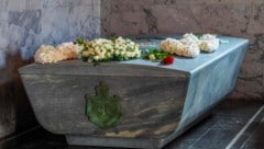 Das norwegische Königshaus hat am Freitag erstmals Fotos von dem Sarkophag des gestorbenen ...