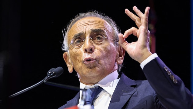 Der Rechtsextremist Eric Zemmour dürfte Marine Le Pen bei der kommenden Präsidentschaftswahl in ...