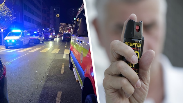 Rund um eine Innsbrucker Diskothek soll es zu einer wilden Pfefferspray-Attacke gekommen sein.