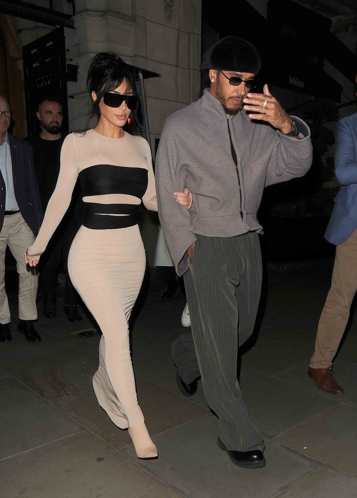 Kim Kardashian und Lewis Hamilton sind dieser Tage ein begehrtes Fotomotiv in Paris.