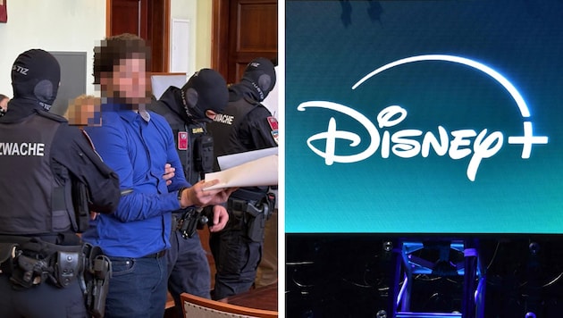 Swift-Attentatsplaner Beran A. (hier bei seinem Strafprozess im Mai 2026) stellt einen ...