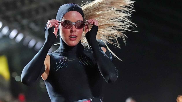 Keely Hodgkinson beeindruckte mit ihrem Speed und mit ihrem Outfit.