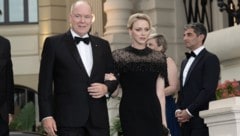 Fürst Albert und Fürstin Charlène feierten am Freitagabend das 20-Jahr-Jubiläum der  Foundation ...