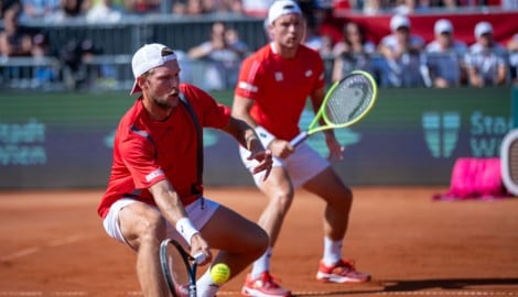 Lucas Miedler und Neil Oberleitner schieden im Tokio-Viertelfinale aus.