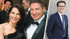Karoline Edtstadler mit ihrem Markus Fauland. Dieser konnte sich einen scharfen Kommentar zu ...