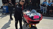 Die Harleys aus dem „Bagger World Cup“ faszinieren