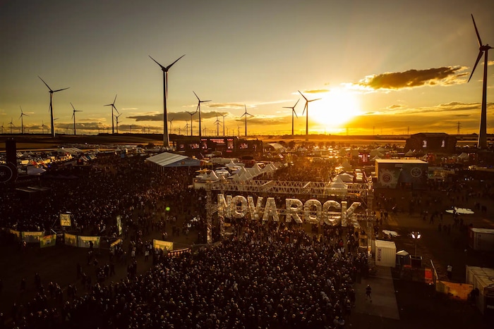 Das Nova Rock Festival in Nickelsdorf.