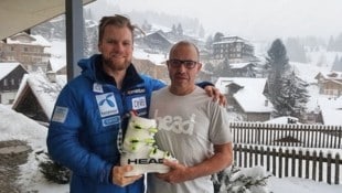 Jonathan Nordbotten (l.) war einer von unzähligen Ski-Assen, die auf die Dienste ...