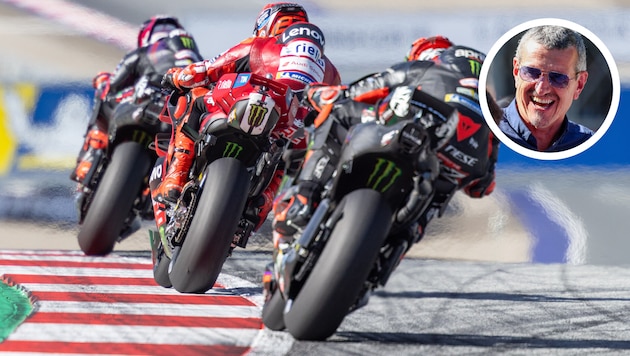 An Action mangelt es in der MotoGP nicht