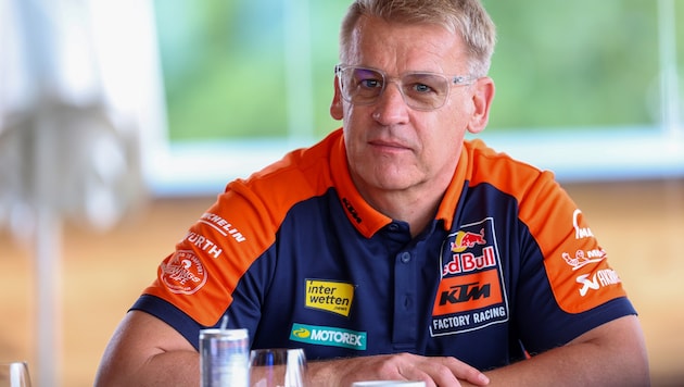 KTM-Sportchef Pit Beirer stand der „Krone“ Rede und Antwort.