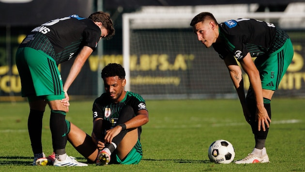 Kein perfekter Tag für die Kicker des FC Wacker Innsbruck …