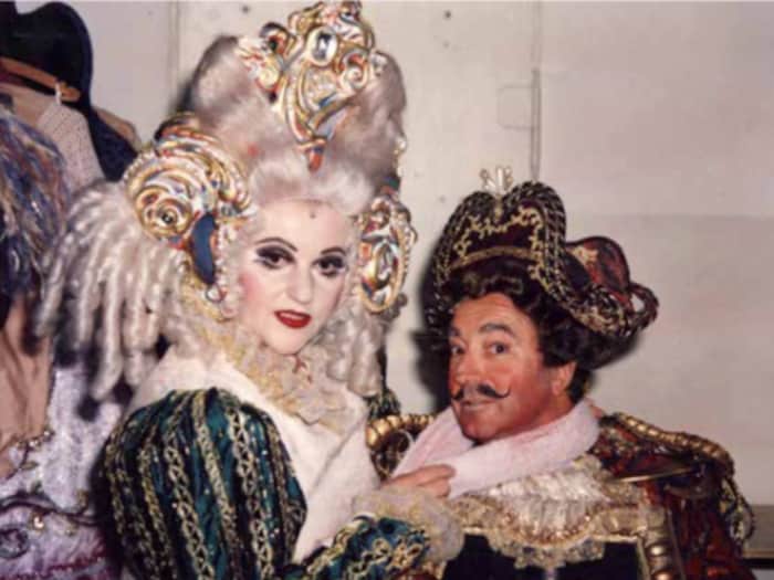 Vor über 30 Jahren: Künstlermanagerin und Musical-Diva Marika Lichter in ihrer Rolle als „Madame ...