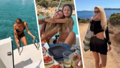 Alica Schmidt genießt den Urlaub.