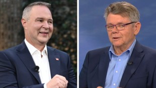 Gewerkschafter Wolfgang Katzian (rechts) will über die Parteispitze und die Kritik an Andreas ...