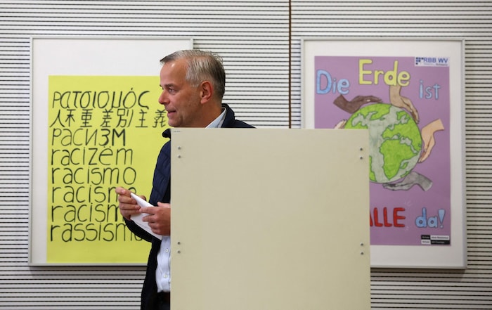 Er will die „blaue Wende“: AfD-Spitzenkandidat Leif-Erik Holm