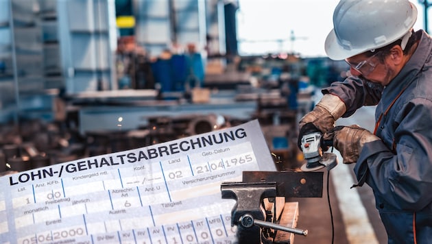 Arbeiter und Angestellte in der Metallindustrie verlieren heuer „real“ noch mehr als im Vorjahr.