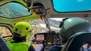 Auch mit dem Polizeihubschrauber „Libelle“ wurde gesucht.
