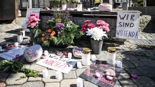 Am Marchtrenker Stadtplatz ist die Installation zu sehen.