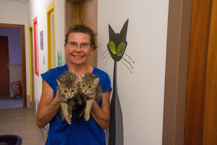 Claudia Herka und ihr Team sind die Engel für arme Tiere