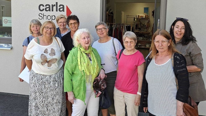 Gemeinsam helfen: ein Teil des Teams der Caritas aus Zwettl.