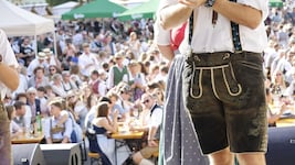 Zwei Tage lang dominierte Tracht die Grazer Innenstadt. 