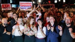 Die Linke landet in Berlin mit 25,7 Prozent der Stimmen klar auf dem ersten Platz.