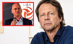 Bundesliga-Vorstand Christian Ebenbauer und Peter Schöttel