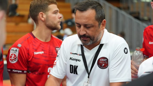 Seine Anweisungen halfen am Ende nicht: UHC-Coach Dushko Klandev.