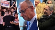 Wahltag der Extreme in Deutschland: In Berlin greift die Linke nun nach der Macht (li.), in ...