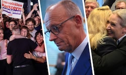 Wahltag der Extreme in Deutschland: In Berlin greift die Linke nun nach der Macht (li.), in ...