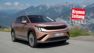 Ein Elektro-SUV mit bis zu sieben Sitzplätzen: der Skoda Peaq.