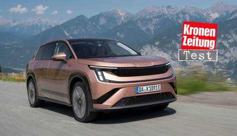 Ein Elektro-SUV mit bis zu sieben Sitzplätzen: der Skoda Peaq.