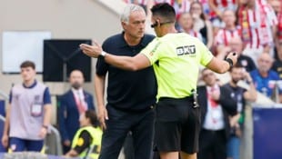 Jose Mourinho war stinksauer.
