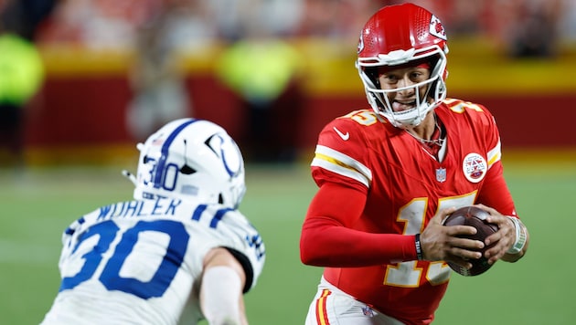 Chiefs-Quarterback Patrick Mahomes