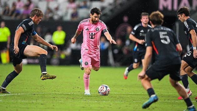 Lionel Messi erzielte sein 20. Saisontor.
