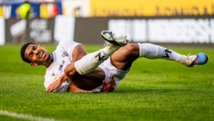 Rodrigo Souza musste noch am Samstagabend in ein St. Pöltner Krankenhaus.