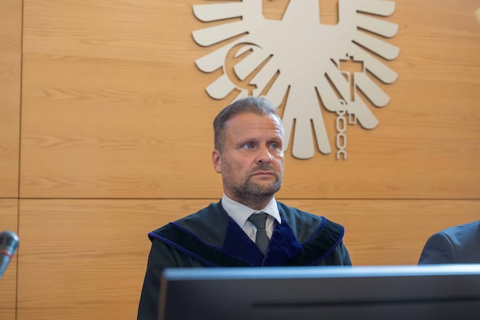Der vorsitzende Richter Roman Weiß