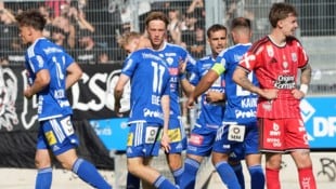 Sechs Tore, aber keinen Sieger hat‘s beim Duell von TSV Hartberg und LASK gegeben ...