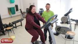 Nach einer schweren Herzschwäche wurde die Reha für Rebecca Harold zum entscheidenden Schritt ...