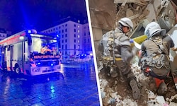 Die Feuerwehr musste eine schwer verletzte Frau aus den Trümmern befreien.