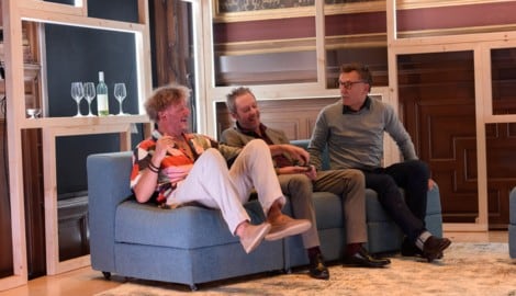 Alexander Hetterle (Yvan), Alexander Julian Meile (Marc), Helmuth Häusler (Serge)