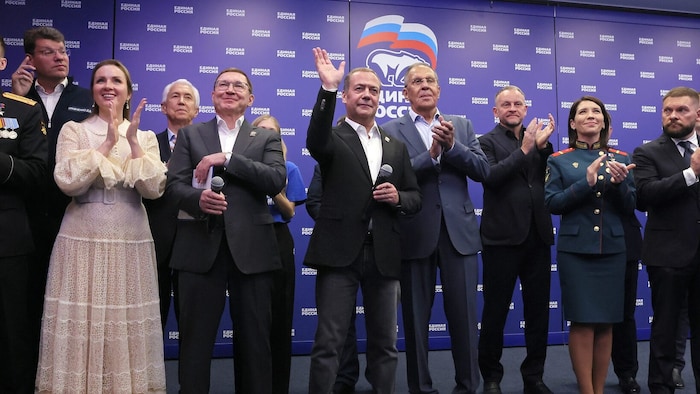 In Russland sind nur regierungstreue Parteien zur Parlamentswahl zugelassen.